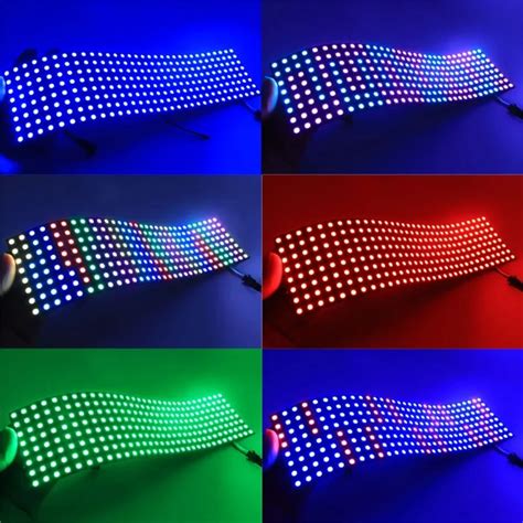 Individual Addressable Led Matrix Flexible Fpcb Image Video Text