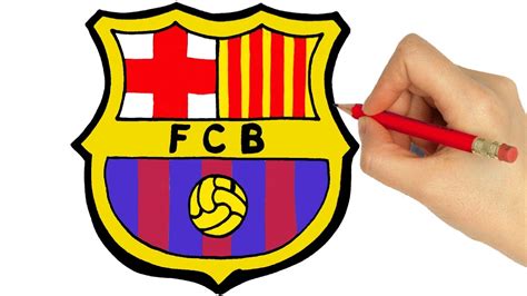 How To Draw Fc Barcelona Logo