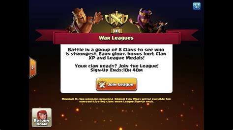 Clan War Leagues Tutorial Youtube