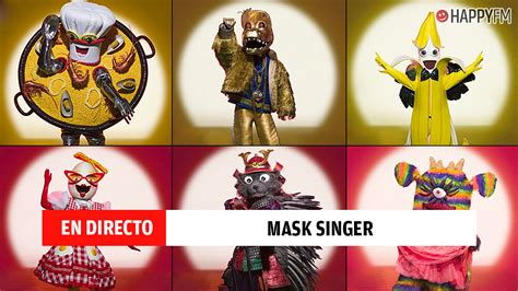 Mask Singer Quiénes han sido las máscaras desenmascaradas en la