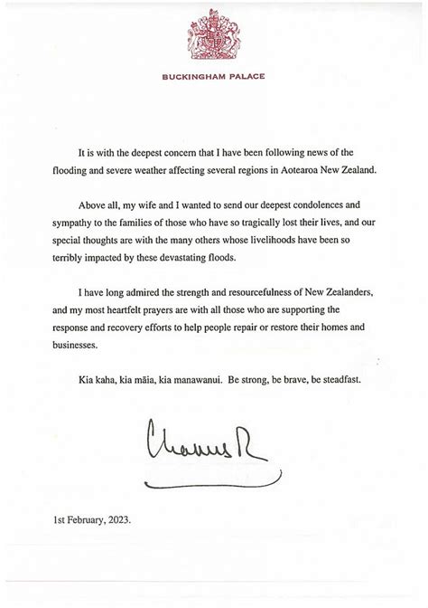 Read King Charles Very Surprising Letter To New Zealand That Proves