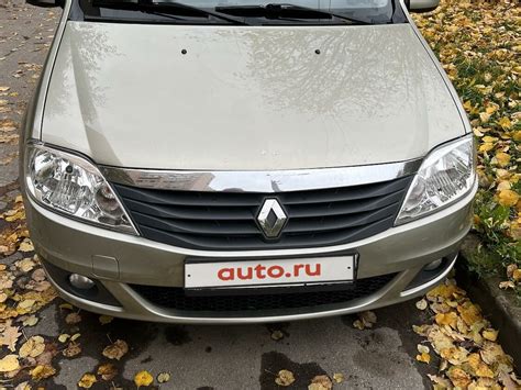 Купить б/у Renault Logan I Рестайлинг 1.6 MT (84 л.с.) бензин механика ...