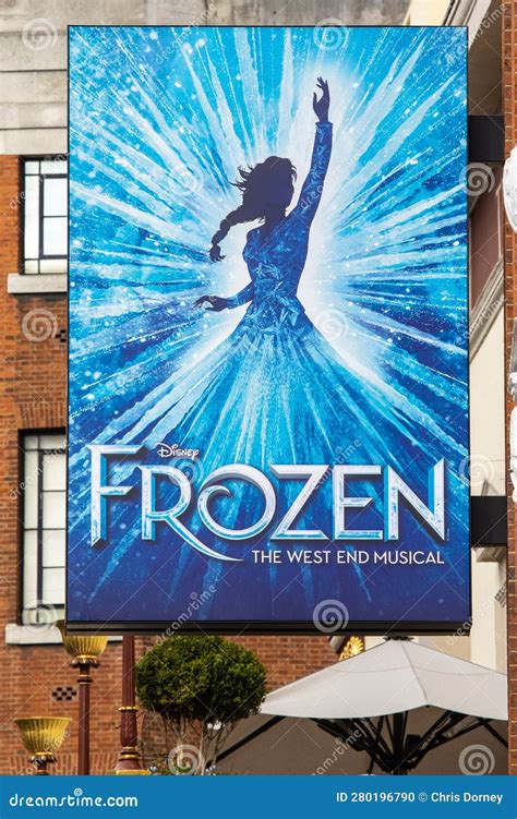 Frozen At The Theatre Royal Drury Lane In London UK Editorial Image