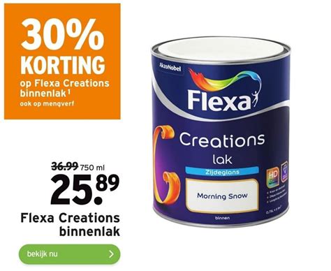 Flexa Creations Binnenlak Aanbieding Bij Gamma