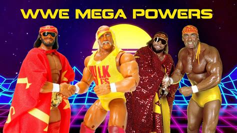 Wwe Mega Powers Hulk Hogan Macho Man Randy Savage Two Pack Figure