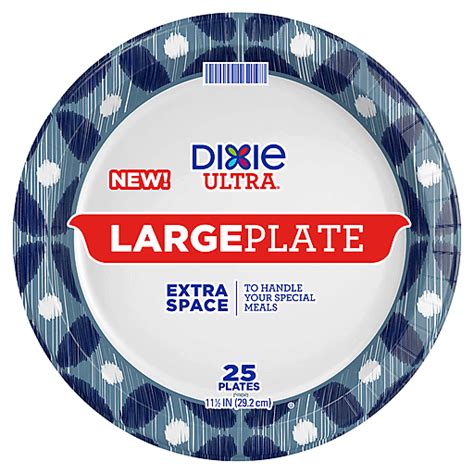 Dixie Ultra Plates Large Inch Ea Buehler S