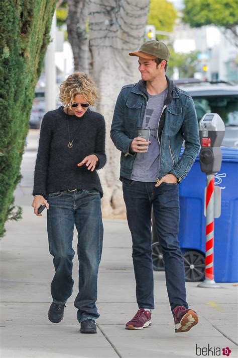 Meg Ryan Paseando Con Su Hijo Jack Meg Ryan La Dulce Actriz Que