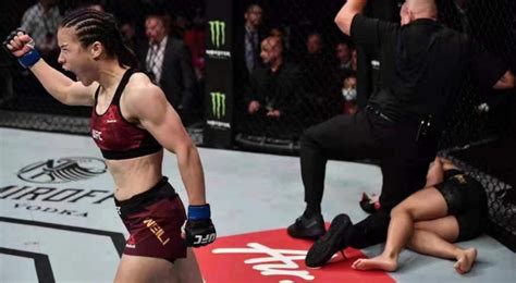 VIDEO Weili Zhang Becomes The First Chinese UFC Champion In Only 42