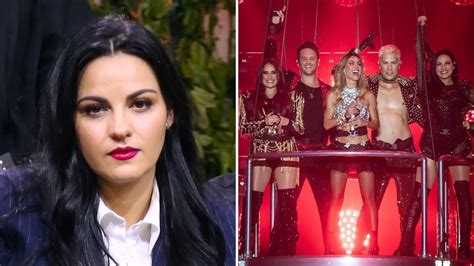 Maite Perroni y Dulce María en RBD dicen que son coristas de Anahí y