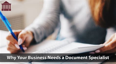 Why Your Business Needs A Document Specialist Alron Enterprises Inc