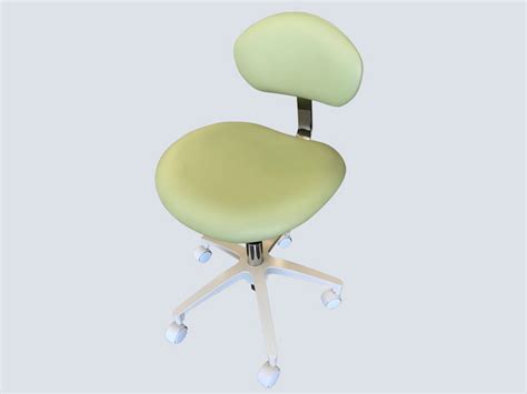 Dental Stool With Back Sage Green A 1 Medical Integration