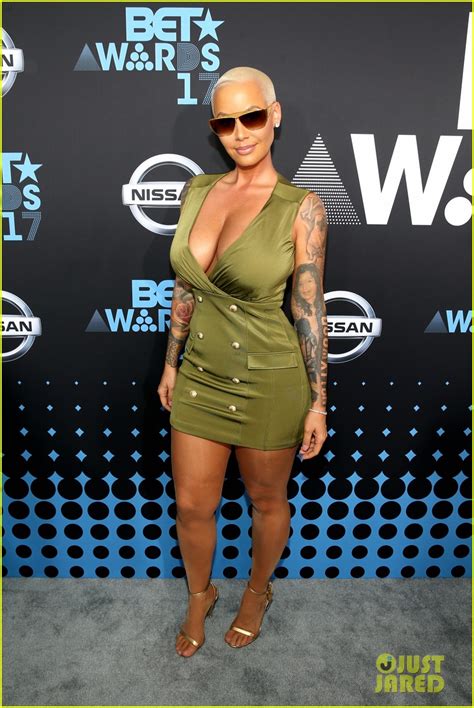 Amber Rose Shows Off Her Tattoos At Bet Awards Photo