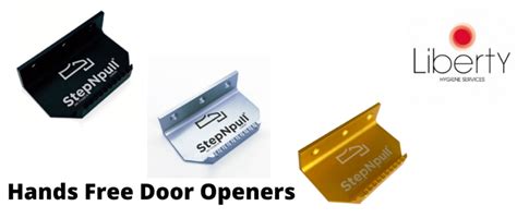 Hands Free Door Openers Liberty Hygiene Partner With StepNpull