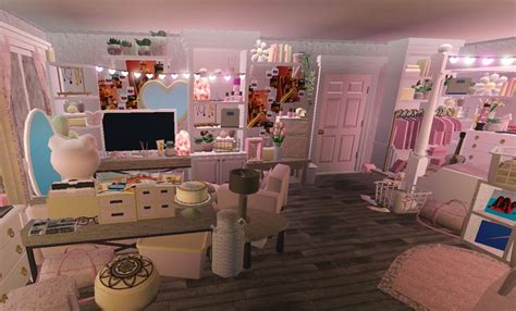 Cute Bloxburg Pink Bedroom Roblox Sanrio Coquette Room Thi T K Nh