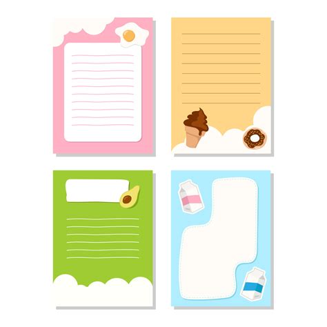 flat design note paper sheet 5856191 Vector Art at Vecteezy