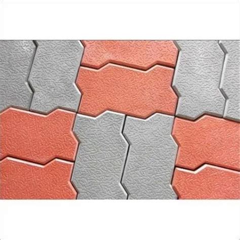 Navin Industries Zigzag Concrete Interlocking Paver Block Thickness