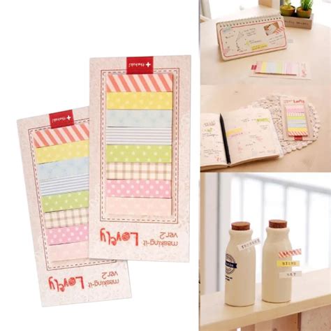 Pages Cute Sticker Bookmark Marker Flags Sticky Notes Sticker Bookmark Marker-in Fridge Magnets ...