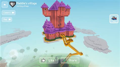 Block Craft 3d Building Simulator Games For Free Gameplay 715 Ios And Android Sky 🌌 Castle 🏰