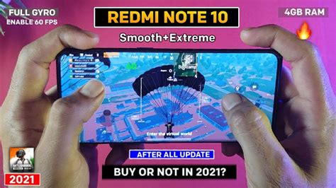 Redmi Note 10 Pubgbgmi 60 Fps Test After All Update 2021 Redmi Note