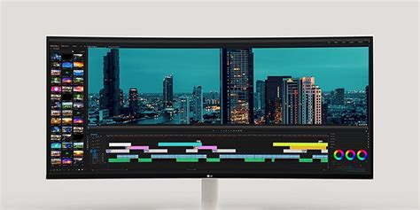 Изогнутый монитор LG 38WR85QC-W - купить, цены | LG RU