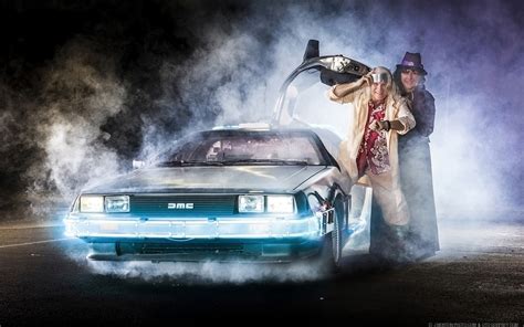 DeLorean Time Machine Replica Captured In Photographic Glory