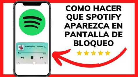 COMO HACER QUE SPOTIFY APAREZCA EN PANTALLA DE BLOQUEO YouTube