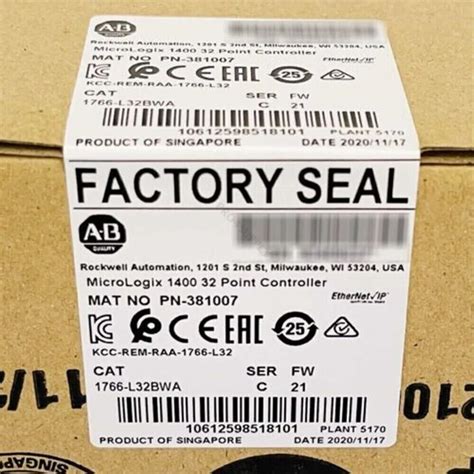 Allen Bradley L Awa C Micrologix