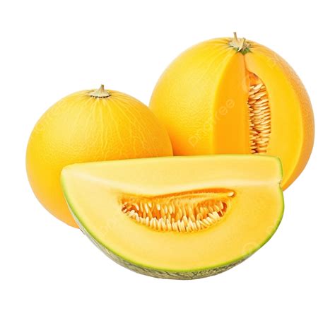 Yellow Melon Isolated, Orange, Vegetable, Food PNG Transparent Image and Clipart for Free Download