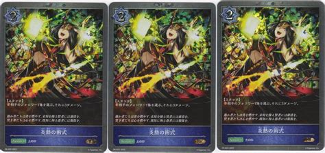 Shadowverse Evolve シャドウバース エボルヴ Pr プロモ 炎熱の術式 3枚セットその他｜売買されたオークション情報