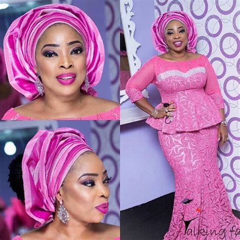 Debonke House Of Fashion Pink Aso Ebi Styles Beautiful And Lovely