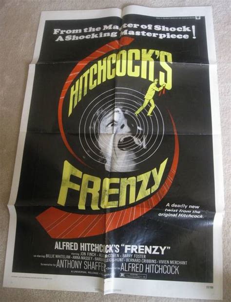 Frenzy by Alfred Hitchcock Original One Sheet Movie Poster 1972 – RonSusser.com