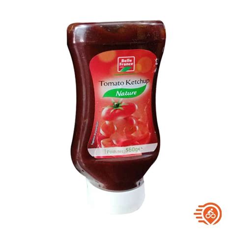 Ketchup Belle France Tomato Nature 560g MRM00229 SodiShop