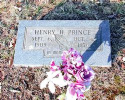 Henry Hubert Prince 1909 1976 Mémorial Find a Grave