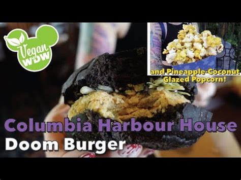 Columbia Harbour House S New Doom Burger Pineapple Coconut Glazed