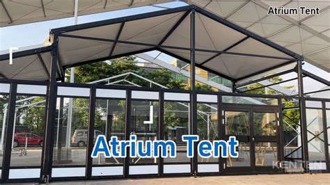 Atrium Tent Black Structure Tent Atrium Tent Supplier