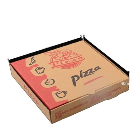 Environmental Edible Pizza Box With Customer Logo