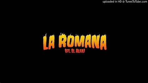 La Romana Bad Bunny Ft El Alfa Pista Solo El Dembow YouTube