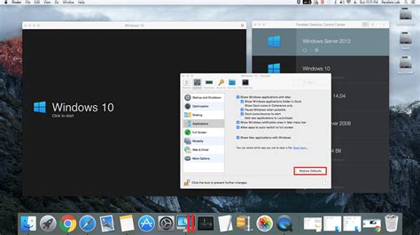 Restore Default Settings In Parallels Desktop For Mac Parallels Blog