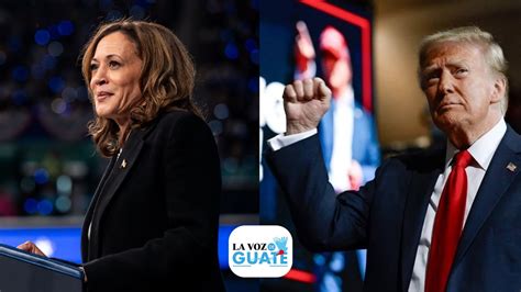 Kamala Harris Y Donald Trump Se Disputan La Presidencia Con Un Ajustado