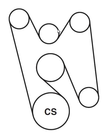 2017 Chevy Cruze Serpentine Belt Diagram Answered I Need A