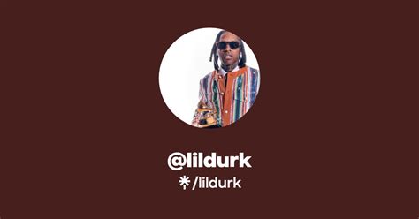 Lildurk Instagram Tiktok Linktree