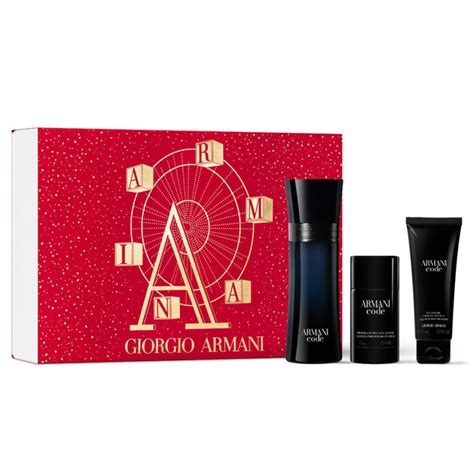 Armani Code By Giorgio Armani 125ml Edt 3 Piece T Set Perfume Nz