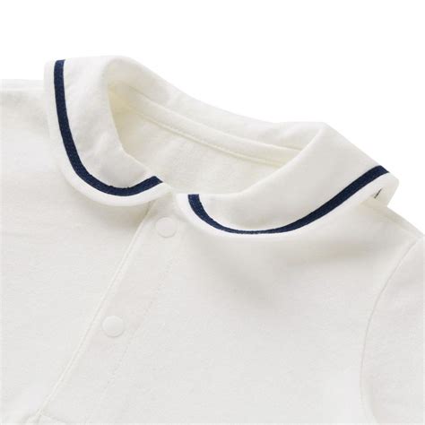 HOT BISCUITS ミキハウス セーラーカラー 長袖Tシャツ 白 70cm 80cm 90cm 100cm ホットビスケッツ ミキハウスホットビスケッツ公式店 通販