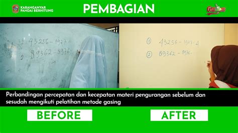 Pelatihan Karanganyar Before After Pembagian Youtube