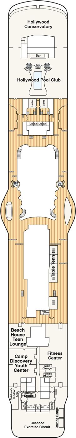 Majestic Princess Deck Plan And Cabin Plan