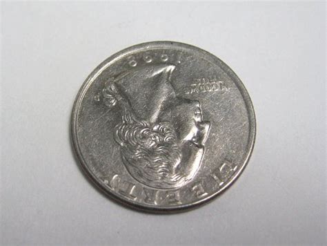 1998 D WASHINGTON QUARTER OFF CENTER STRUCK NICE LOOKING COIN