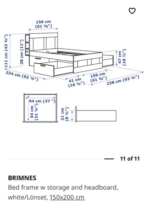 IKEA full size bed, Furniture & Home Living, Furniture, Bed Frames ...