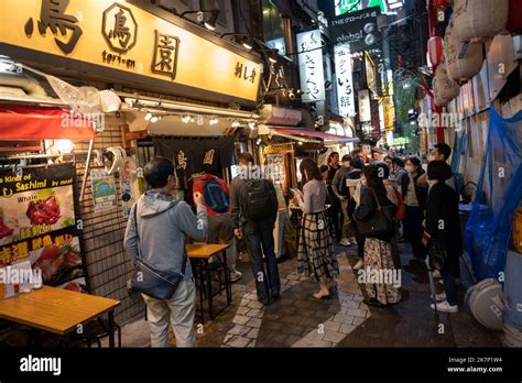 Tokyo Japan Th Oct Tourist Wander The Alleys Of Shinjuku