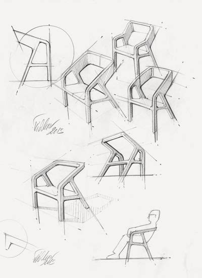 A Chair Furniture Design Sketches Chair Design Furniture Sketch