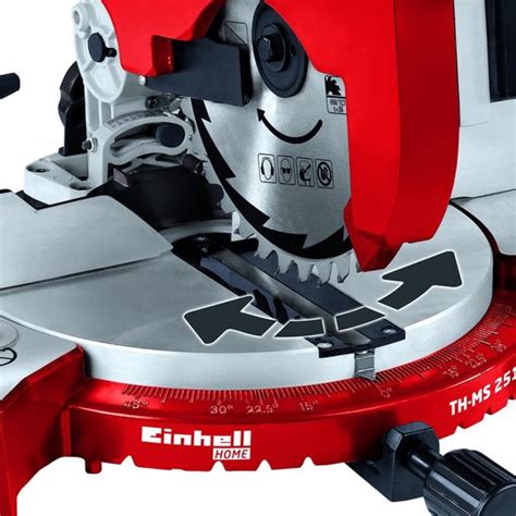 Einhell Kap En Verstekzaag Met Boventafel TC MS 2513 T 1800 W 4500